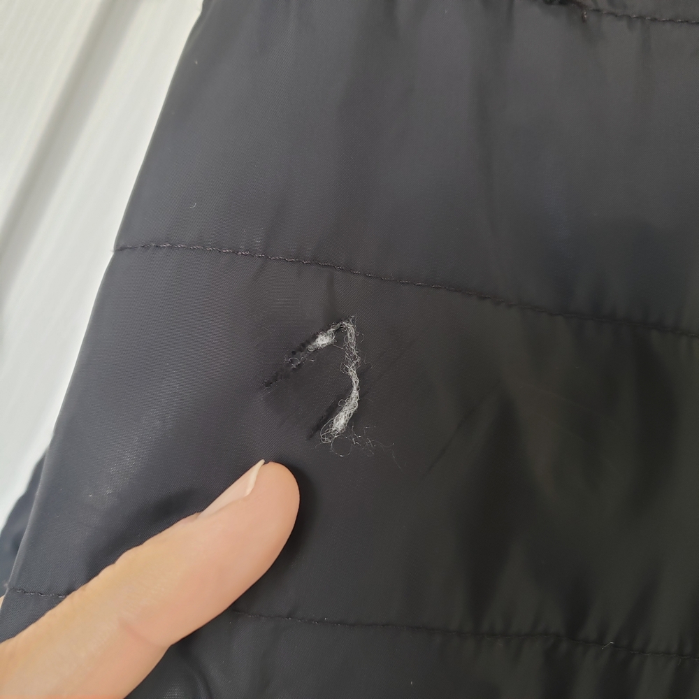 Carhartt Jacket Womens Amoret Black Puffer Coat Quilted #45 - Picture 12 of 12